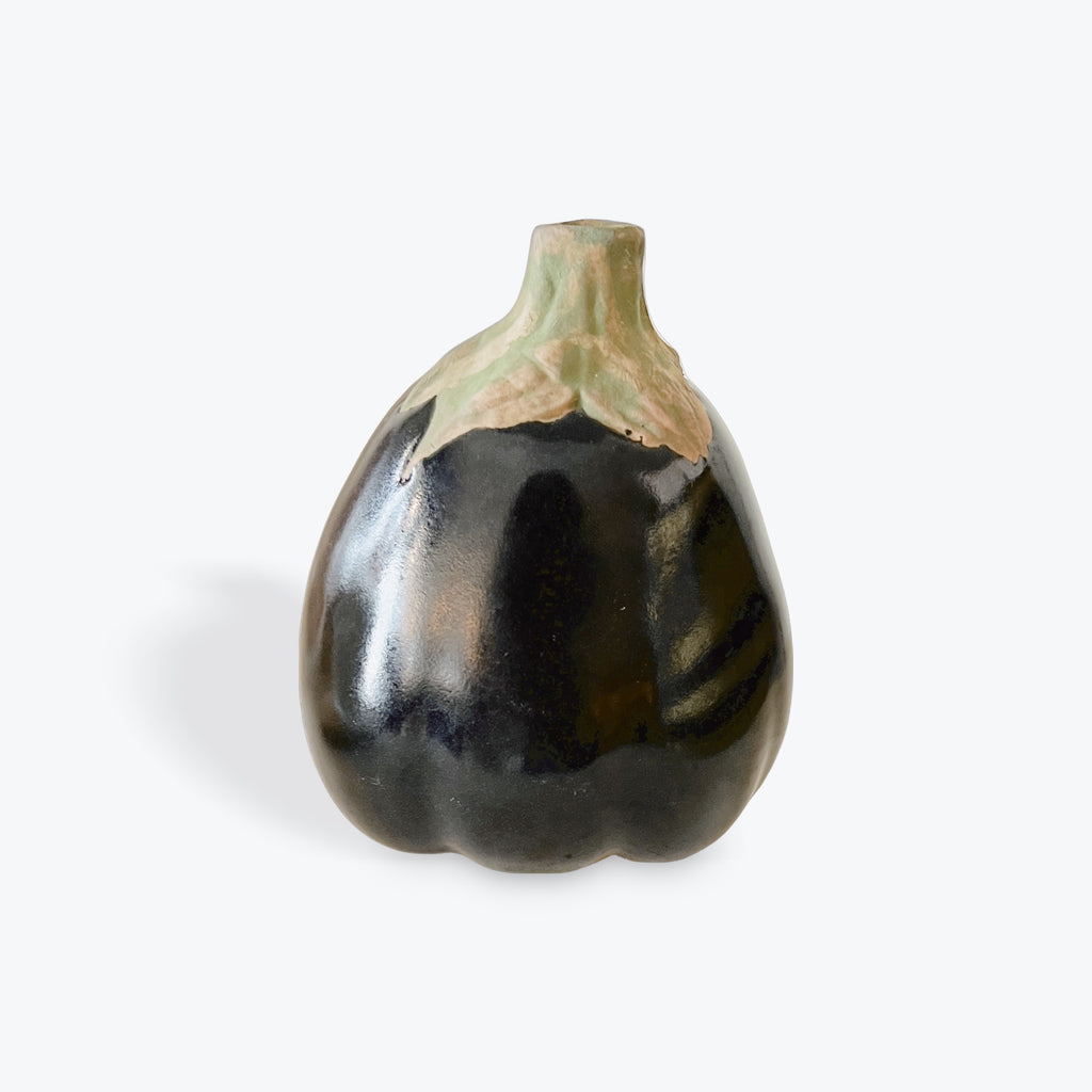 Ceramic Eggplant